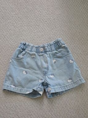 H&M Hello Kitty Jean Shorts